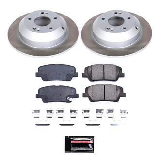 PowerStop® - Semi Coated Rear Disc Brake Kit