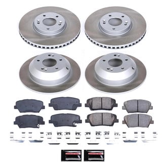 PowerStop® - Semi Coated Disc Brake Kit