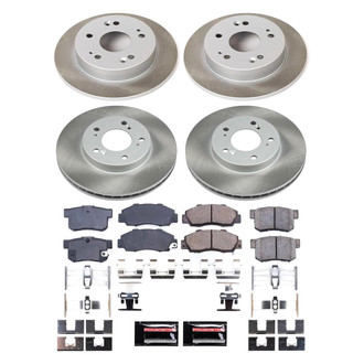 PowerStop® - Semi Coated Disc Brake Kit