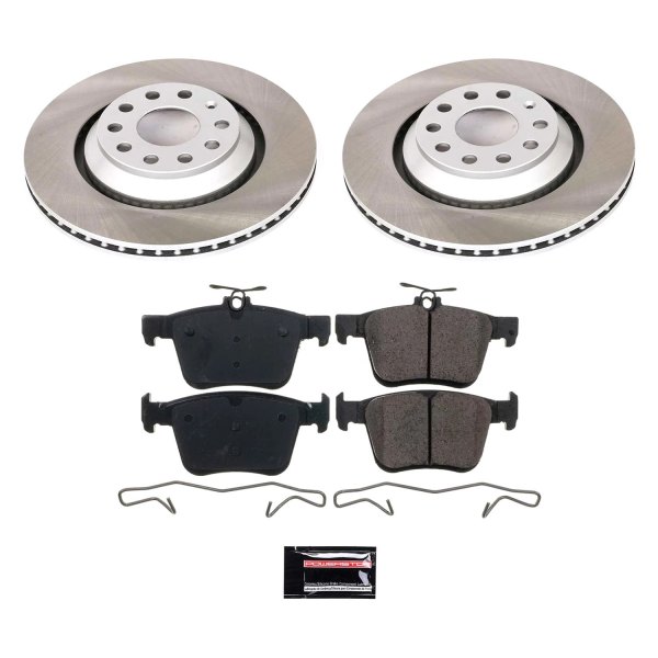  PowerStop® - Semi Coated Rear Disc Brake Kit