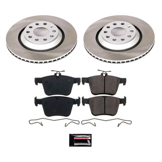 PowerStop® - Semi Coated Rear Disc Brake Kit
