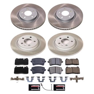 PowerStop® - Semi Coated Front and Rear Disc Brake Kit