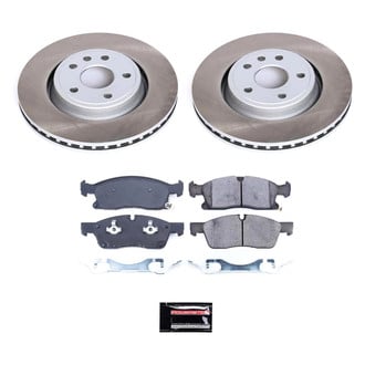 PowerStop® - Semi Coated Front Disc Brake Kit