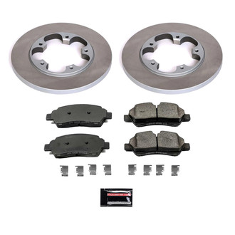 PowerStop® - Semi Coated Rear Disc Brake Kit