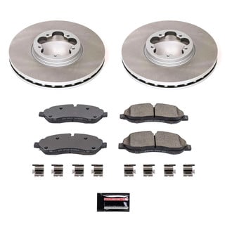PowerStop® - Semi Coated Front Disc Brake Kit