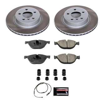 PowerStop® - Semi Coated Front Disc Brake Kit