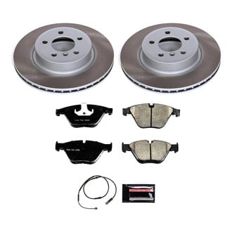 PowerStop® - Semi Coated Front Disc Brake Kit