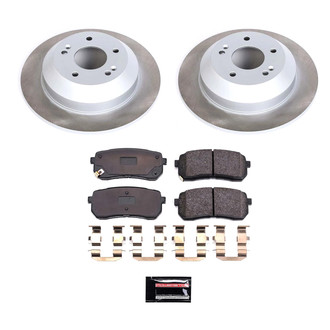 PowerStop® - Semi Coated Rear Disc Brake Kit