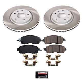 PowerStop® - Semi Coated Front Disc Brake Kit