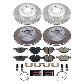 PowerStop® - Semi Coated Front and Rear Disc Brake Kit