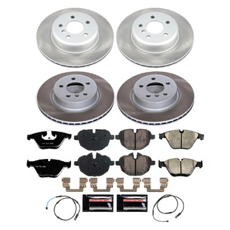 PowerStop® - Semi Coated Front and Rear Disc Brake Kit