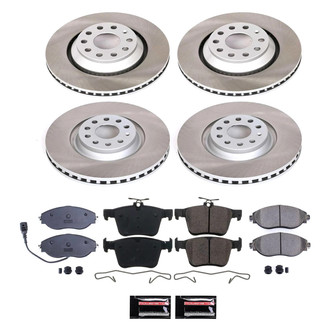 PowerStop® - Semi Coated Disc Brake Kit