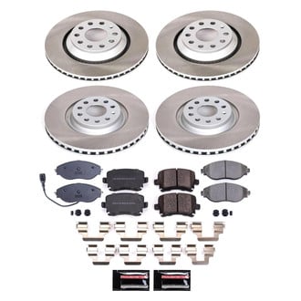 PowerStop® - Semi Coated Disc Brake Kit