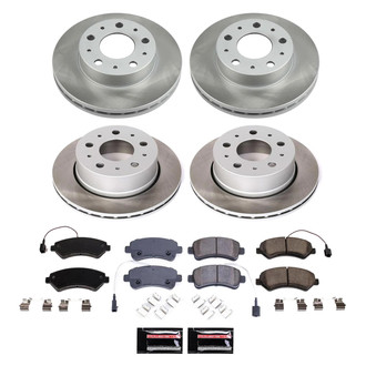 PowerStop® - Semi Coated Disc Brake Kit