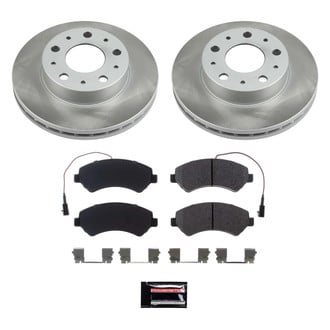 PowerStop® - Semi Coated Front Disc Brake Kit