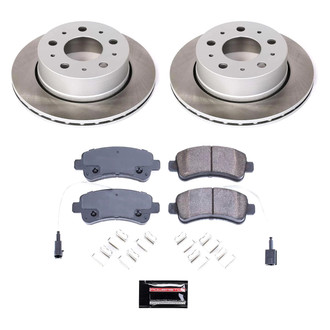 PowerStop® - Semi Coated Rear Disc Brake Kit