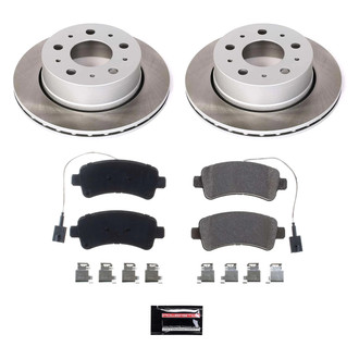 PowerStop® - Semi Coated Rear Disc Brake Kit