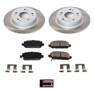 PowerStop® - Semi Coated Rear Disc Brake Kit