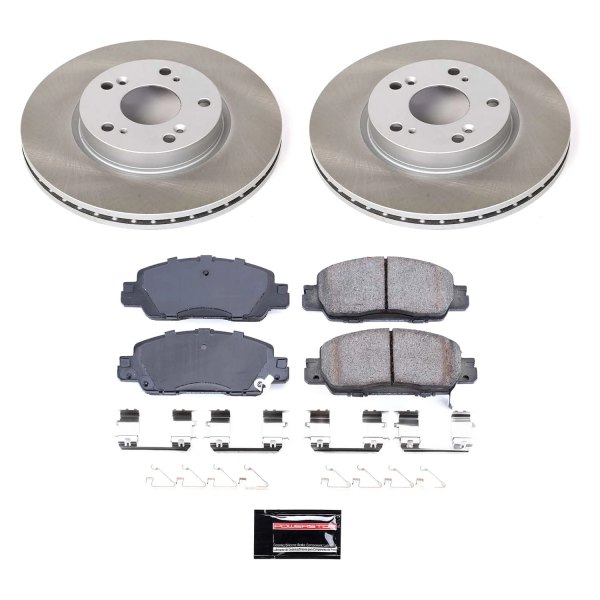  PowerStop® - Semi Coated Front Disc Brake Kit