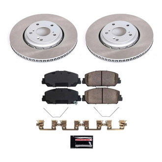 PowerStop® - Semi Coated Front Disc Brake Kit