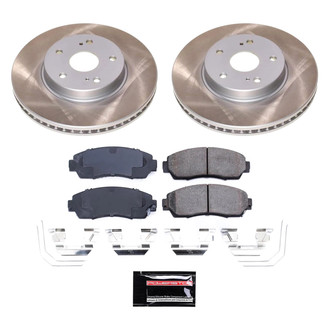 PowerStop® - Semi Coated Front Disc Brake Kit