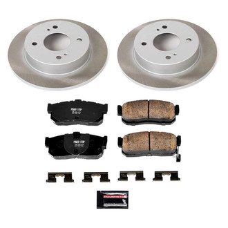 PowerStop® SC740 - Semi Coated Rear Disc Brake Kit