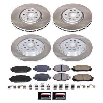 PowerStop® - Semi Coated Disc Brake Kit