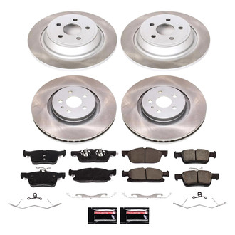 PowerStop® - Semi Coated Disc Brake Kit