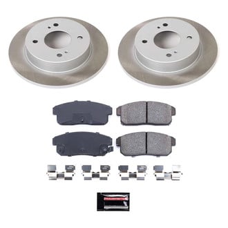 PowerStop® SC741 - Semi Coated Rear Disc Brake Kit