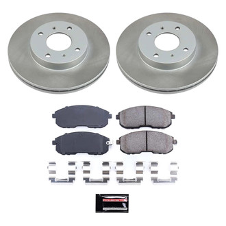 PowerStop® - Semi Coated Front Disc Brake Kit