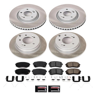 PowerStop® - Semi Coated Disc Brake Kit