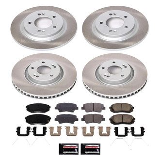 PowerStop® - Semi Coated Disc Brake Kit