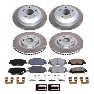 PowerStop® - Semi Coated Disc Brake Kit