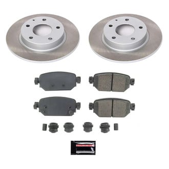 PowerStop® - Semi Coated Rear Disc Brake Kit