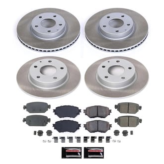PowerStop® - Semi Coated Disc Brake Kit