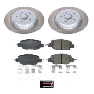 PowerStop® - Semi Coated Rear Disc Brake Kit