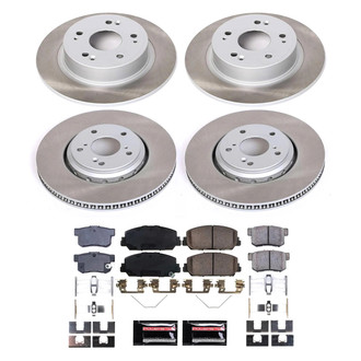 PowerStop® - Semi Coated Disc Brake Kit
