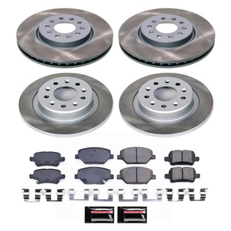 PowerStop® - Semi Coated Disc Brake Kit