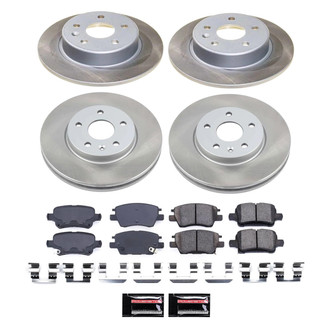 PowerStop® - Semi Coated Disc Brake Kit