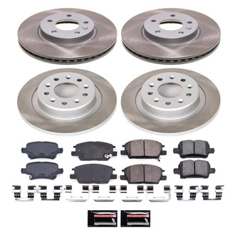 PowerStop® - Semi Coated Disc Brake Kit