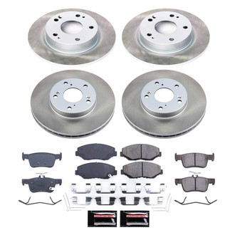 PowerStop® - Semi Coated Disc Brake Kit