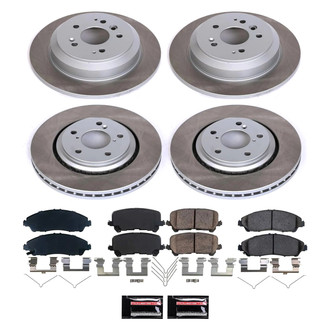 PowerStop® - Semi Coated Disc Brake Kit