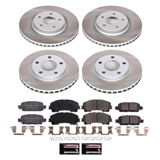 PowerStop® - Semi Coated Disc Brake Kit