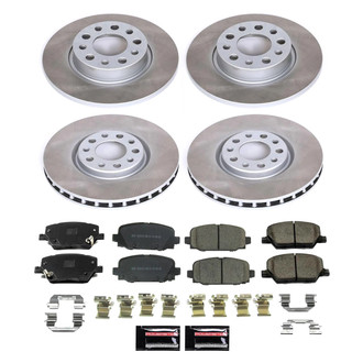 PowerStop® - Semi Coated Disc Brake Kit