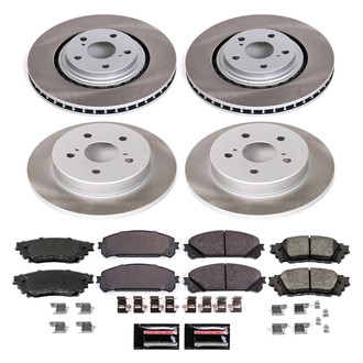 PowerStop® - Semi Coated Disc Brake Kit