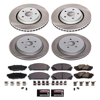 PowerStop® - Semi Coated Disc Brake Kit