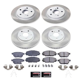 PowerStop® - Semi Coated Disc Brake Kit