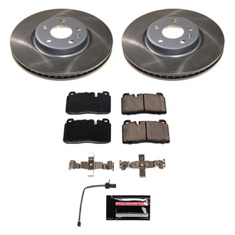 PowerStop® - Semi Coated Front Disc Brake Kit