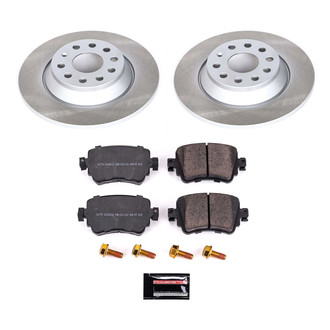 PowerStop® - Semi Coated Rear Disc Brake Kit