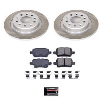 PowerStop® - Semi Coated Rear Disc Brake Kit